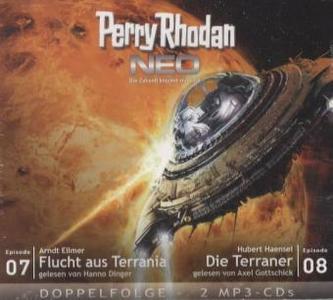 Perry Rhodan, NEO - Flucht aus Terrania. Die Terraner, 2 MP3-CDs