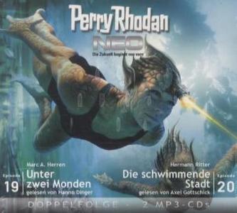 Perry Rhodan NEO - Unter zwei Monden. Die schwimmende Stadt, 2 MP3-CDs