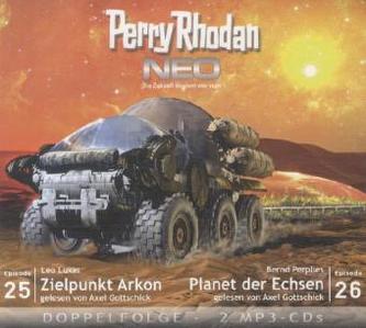 Perry Rhodan NEO - Zielpunkt Arkon / Planet der Echsen, 2 MP3-CDs