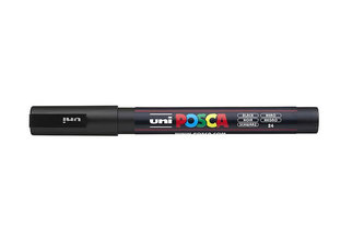 POSCA akrylový popisovač - černý 0,9 - 1,3 mm