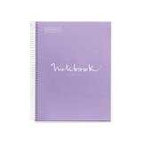 Miquelrius poznámkový blok Emotions A4, 90 g - tečky levandulový