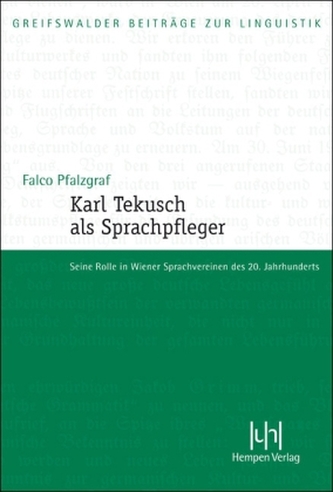 Karl Tekusch als Sprachpfleger