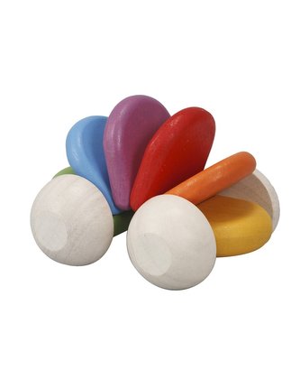 PlanToys Autíčko pro nejmenší barevné