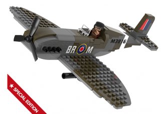 Sluban WWII M38-70071 Stíhací letoun Spitfire