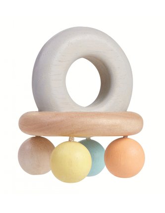 PlanToys Chrastítko s korálky "PlanLifestyle"