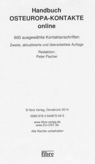 Handbuch Osteuropa-Kontakte online