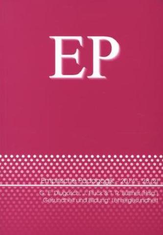 Gesundheit und Bildung: Lehrergesundheit