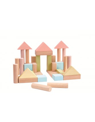 PlanToys Stavební kostky 40 ks