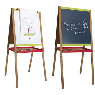 Jeujura Drevená multifunčná tabuľa Drawing veľká
