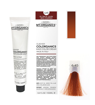 MY.ORGANICS Colorganics 100ml - 6.45 Blonde Dark Red Copper