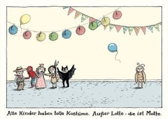 Alle Kinder-Postkartenset Motiv 'Lotte'