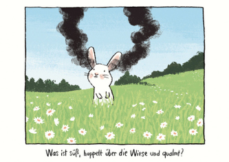 'Was liegt am Strand und redet undeutlich'-Postkartenset 'Kaminchen'