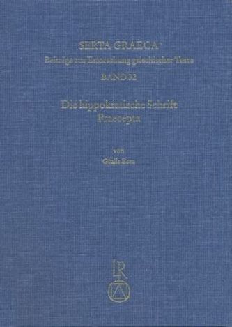 Die hippokratische Schrift Praecepta