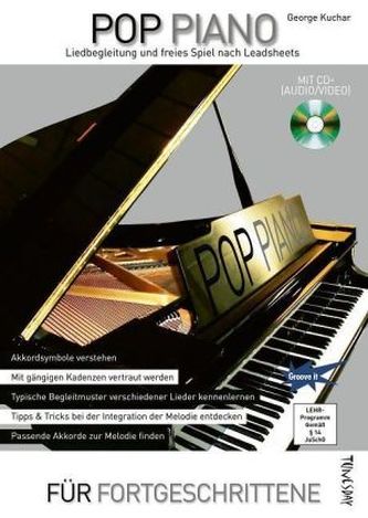 Pop Piano - Liedbegleitung und freies Spiel nach Leadsheets, m. CD-Plus