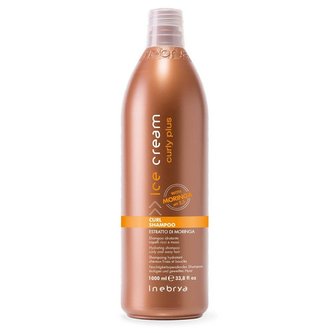 Inebrya Curly Plus Shampoo 1000ml/šampon pro kudrnaté vlasy nebo po trvalé