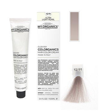 MY.ORGANICS Colorganics 100ml - 12.91 Ultra Light Pearl
