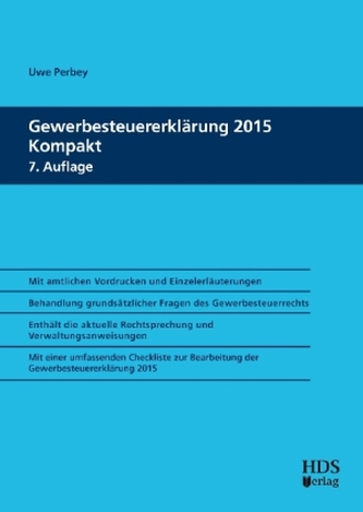 Gewerbesteuererklärung 2015 Kompakt