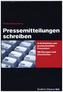 Pressemitteilungen schreiben