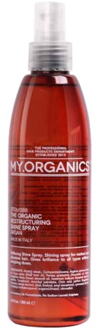 MY.ORGANICS The Organic Restructuring Shine Spray Argan 250ml