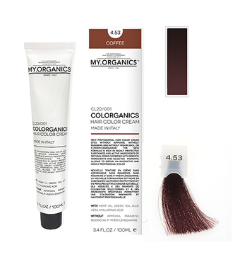 MY.ORGANICS Colorganics 100ml - 4.53 Coffee