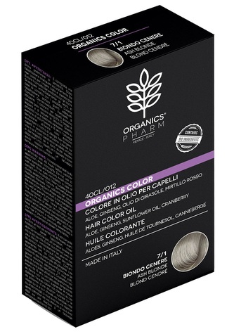 ORGANICS PHARM Organics Color Hair Color Oil 122ml - 7/1 Ash Blonde