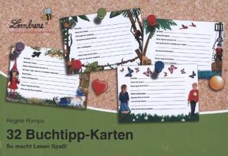 32 Buchtipp-Karten