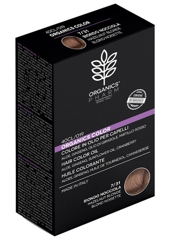 ORGANICS PHARM Organics Color Hair Color Oil 122ml - 7/31 Hazelnut Blonde