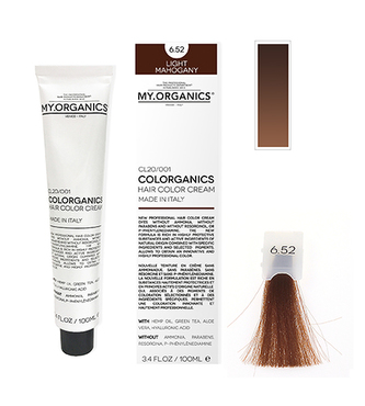 MY.ORGANICS Colorganics 100ml - 6.52 Light Mahogany