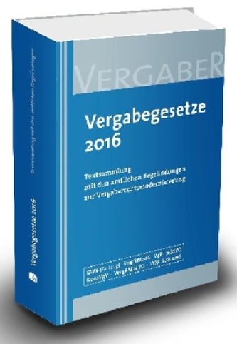 Vergabegesetze (VergabeR) 2016