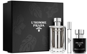 Prada L'Homme M EDT 100ml + EDT 10ml + SG 100ml