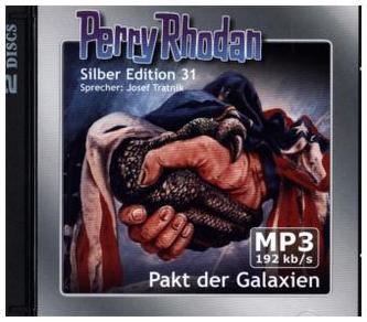 Perry Rhodan Silber Edition - Pakt der Galaxien, 2 MP3-CDs