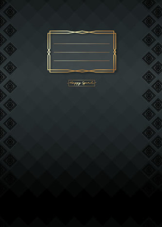 Zošit Premium čierne kosoštvorce A4