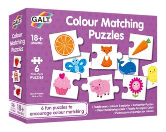 Puzzle - farby čo k sebe patria