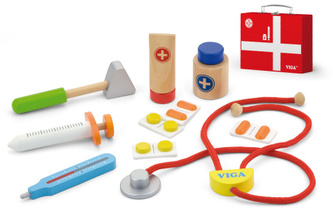 Drevená sada doktorka