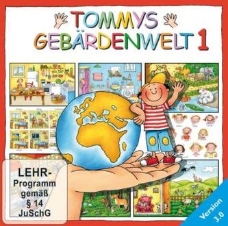 Tommys Gebärdenwelt V3.0, 1 CD-ROM. Tl.1