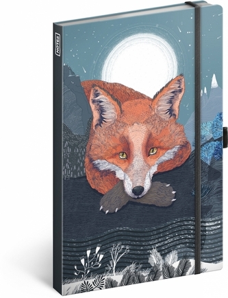 Notes - Animalium – Lucie Jenčíková, linkovaný, 13 × 21 cm