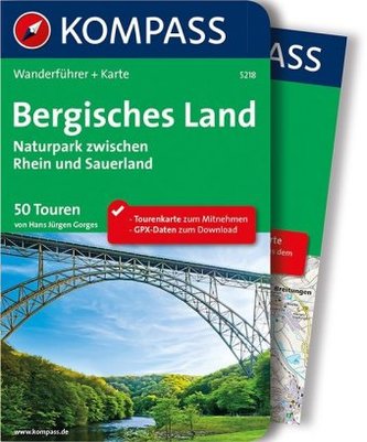 Kompass Wanderführer Bergisches Land