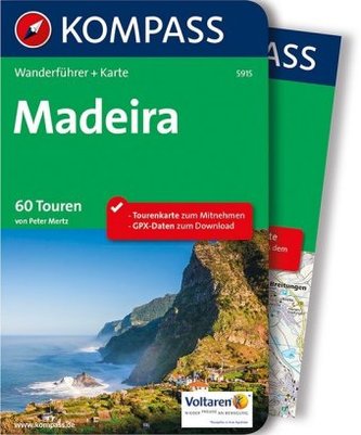 Kompass Wanderführer Madeira, m. 1 Karte