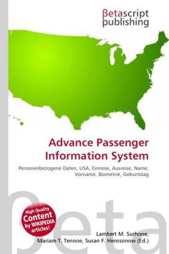 Advance Passenger Information System