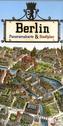 Berlin, Panoramakarte & Stadtplan. Berlin, Panoramic Map & Street Plan
