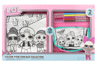 L.O.L. Sada 2 vybarvovacích tašek