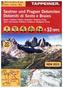 Sextner und Pragser Dolomiten 3D, Wanderkarte. Dolomit di Sesto e Braies