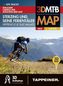 Mountainbike-Karte Sterzing und seine Ferientäler. Cartina Mountainbike Vipiteno e le sue vallate