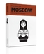 Crumpled City Map Moscow, English edition