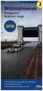 ANWB Wateralmanak Wasseralmanach 2016. Tl.2