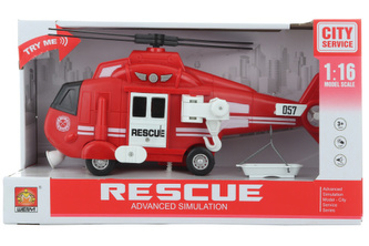 Helikoptéra hasiči batérie