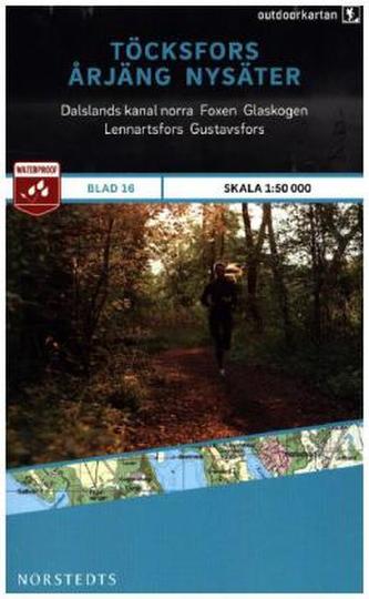 Outdoorkartan Schweden - Töcksfors, Årjäng, Nysäter