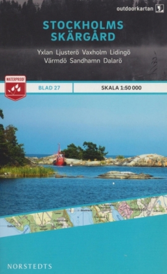 Outdoorkartan Schweden - Stockholms skärgård