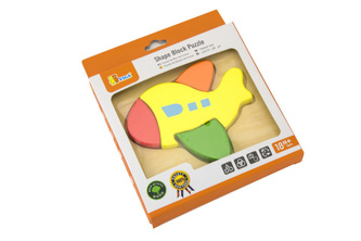 Drevené puzzle pre najmenších - lietadlo