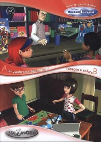 Un quaderno e due matite / Disegno e coloro